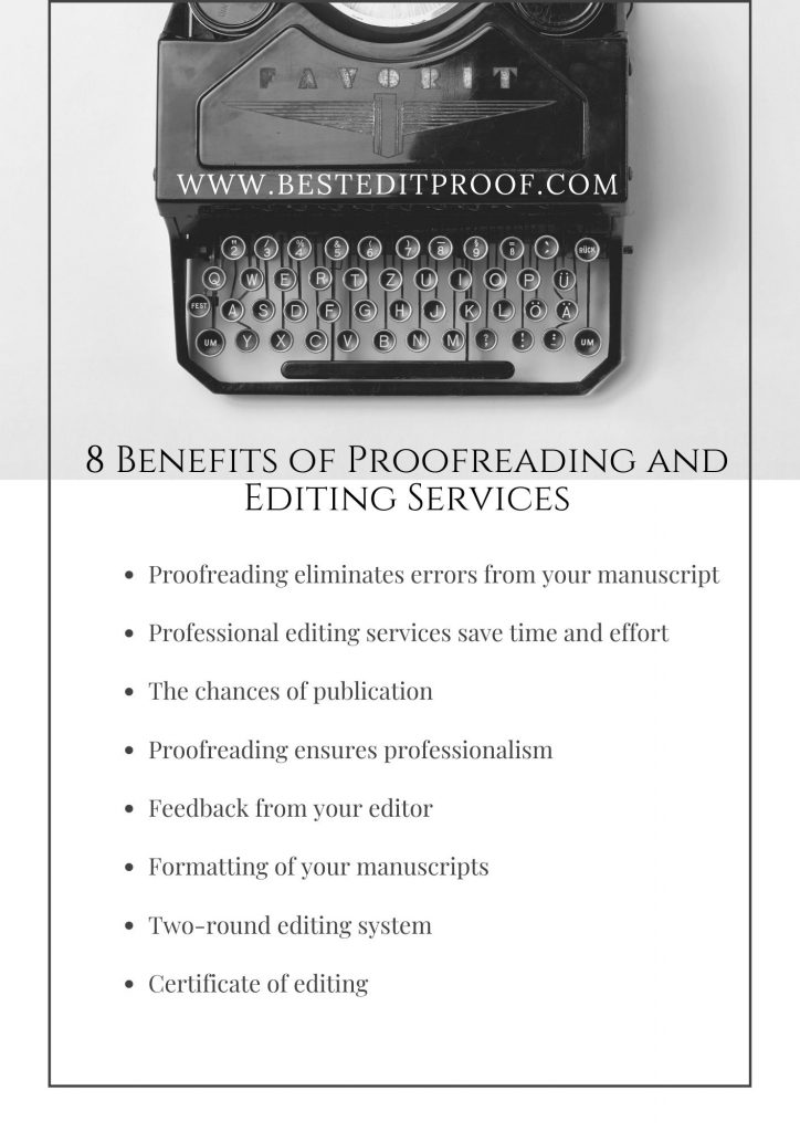 8 Benefits of Professional Proofreading and Editing Services
